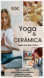 Yoga y cerámica